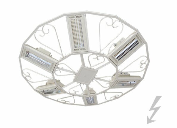 Lustre IRCFC - Applications industrielles - Chauffage par rayonnement - Produits - frico